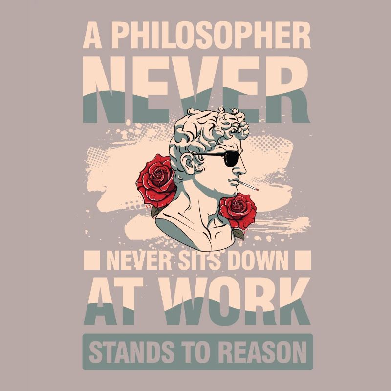 A Philosopher Never Sits Down at Work