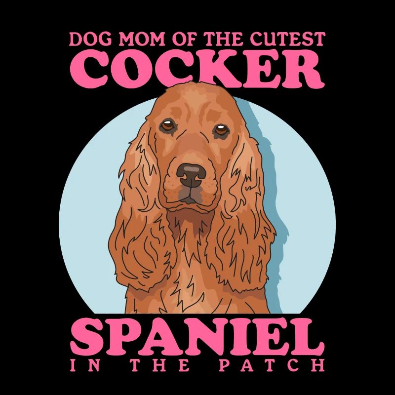 Cocker Spaniel Maman Cocker Spaniel Cadeau