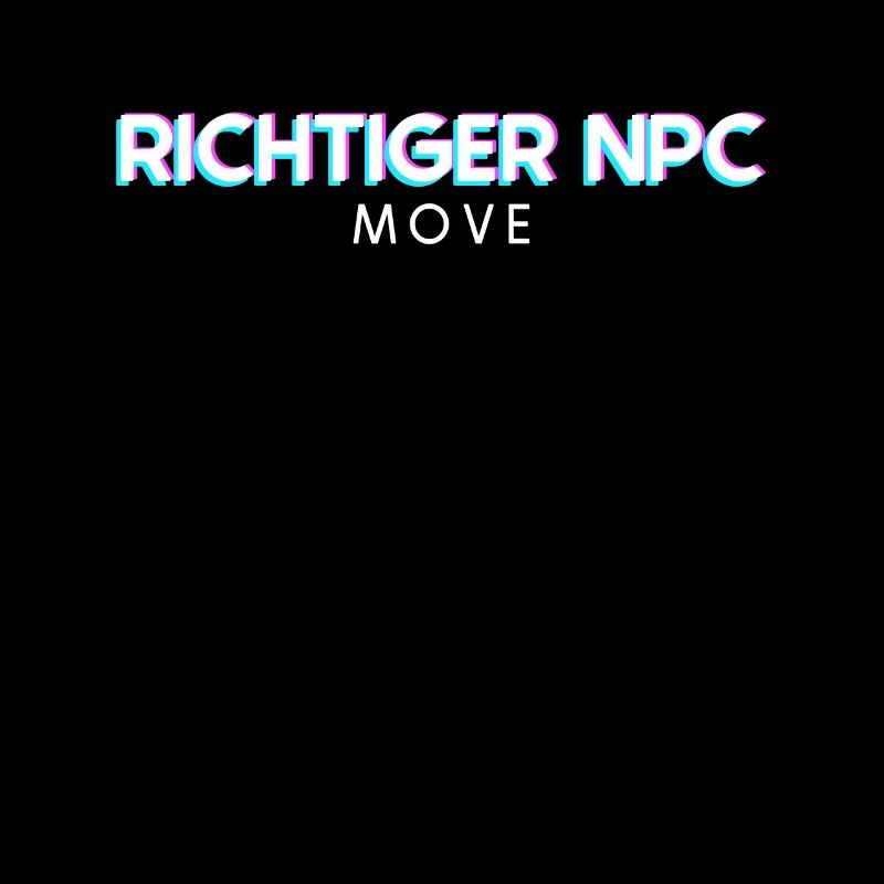 Proper NPC Move – Gamer Humor and Style