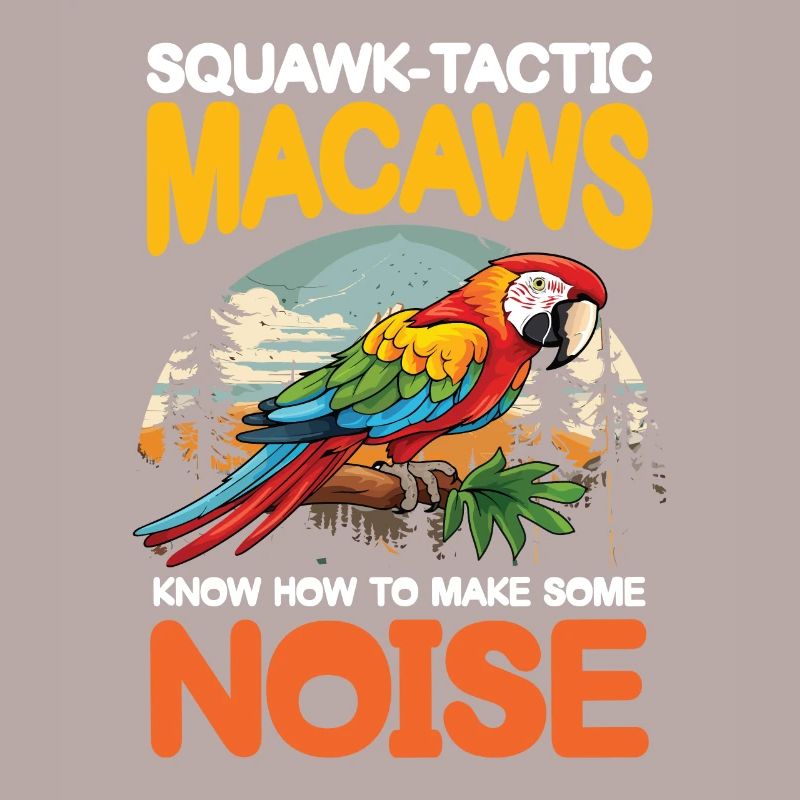 Squawk-Tastic Macaws Make Some Noise