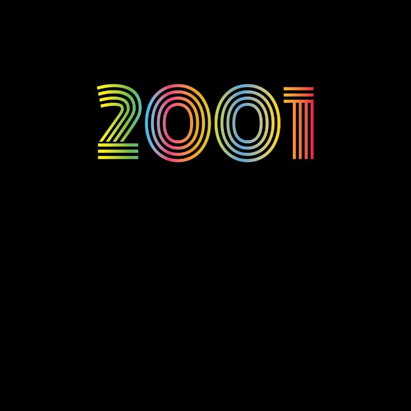 2001 Geburtstag Funky Year