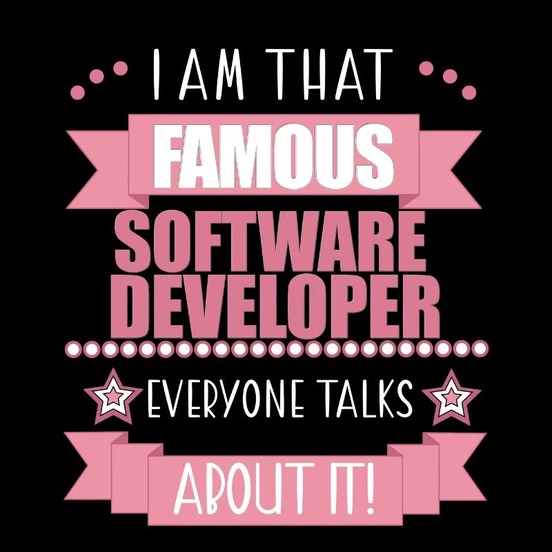 Software Developer Profession Ladies Gift