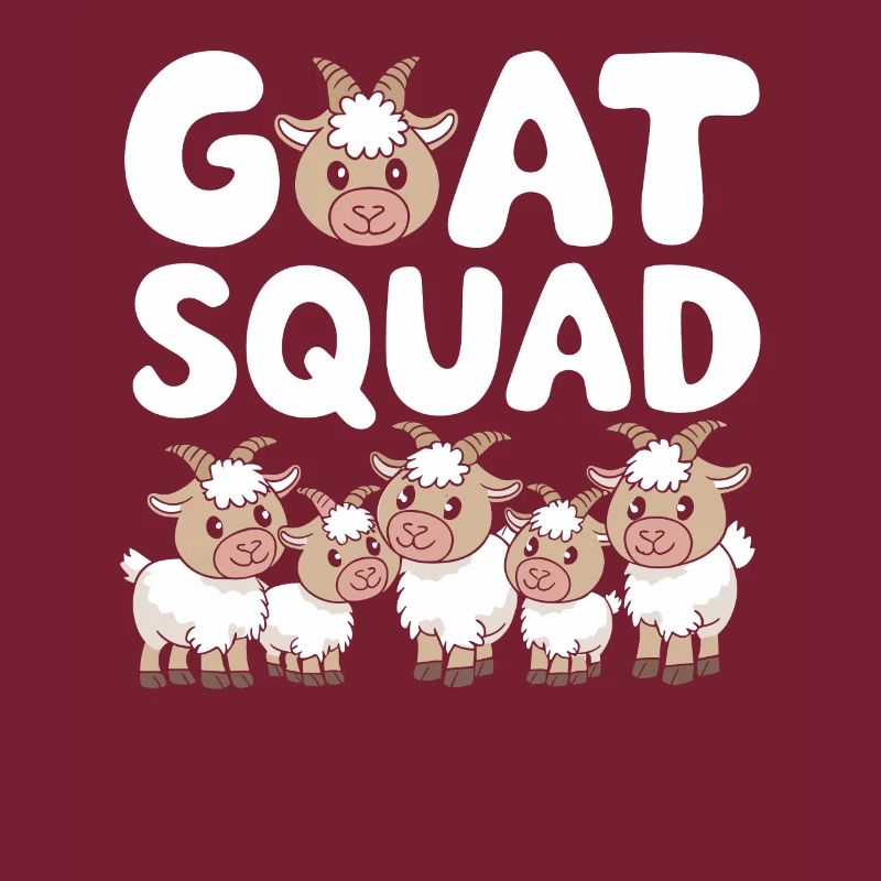 Groupes de chèvres Conception Goat Squad