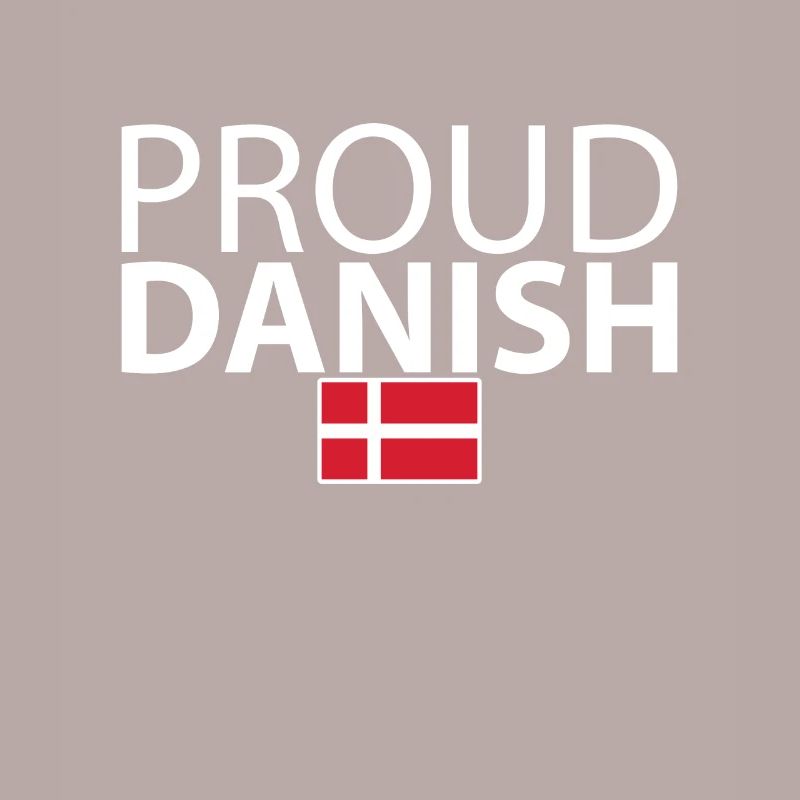 Fier danois Danemark Drapeau danois Danois