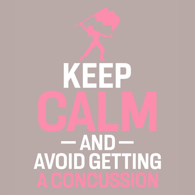 Keep Calm and Avoid Getting A Concussion Funny
