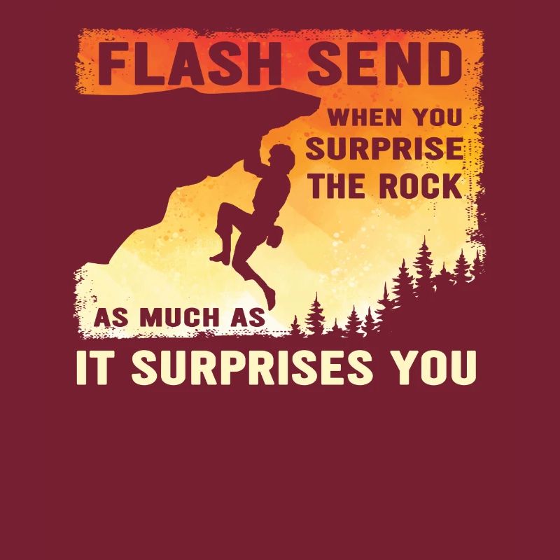 Boulderer Flash Send Bloc