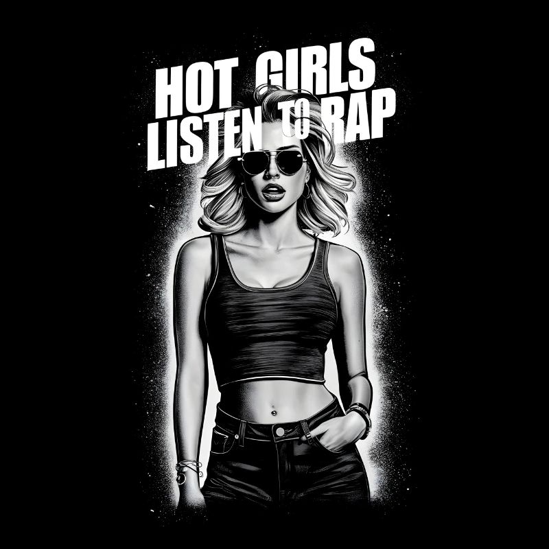 filles chaudes écoutent du rap