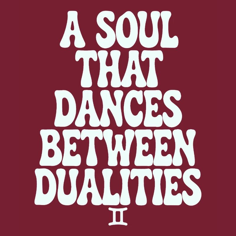 Gemini soul dancing between dualities