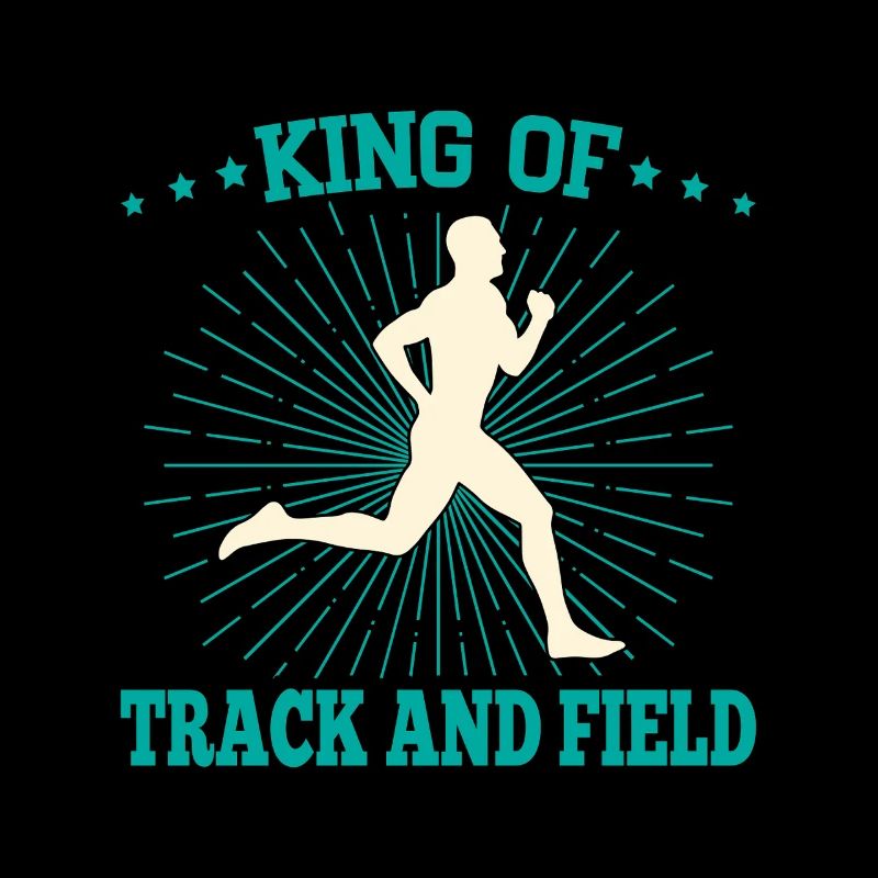 Athlètes d’athlétisme Roi de l’athlétisme
