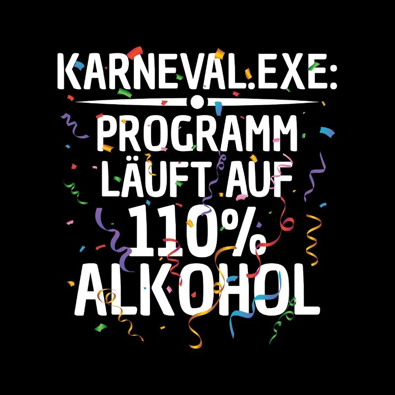 Program runs on 110% alcohol - Funny
