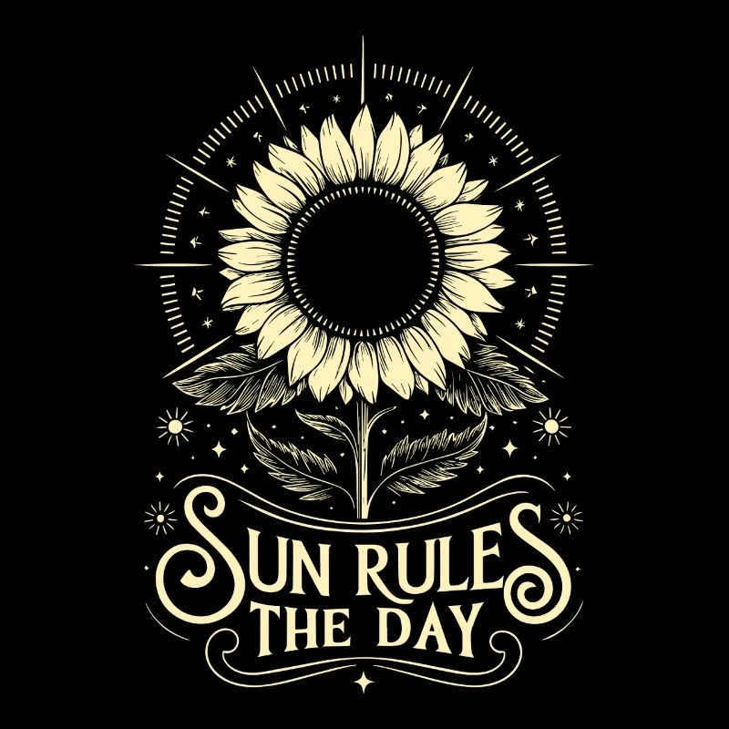 Le soleil règne le jour boho tournesol solstice d’été C
