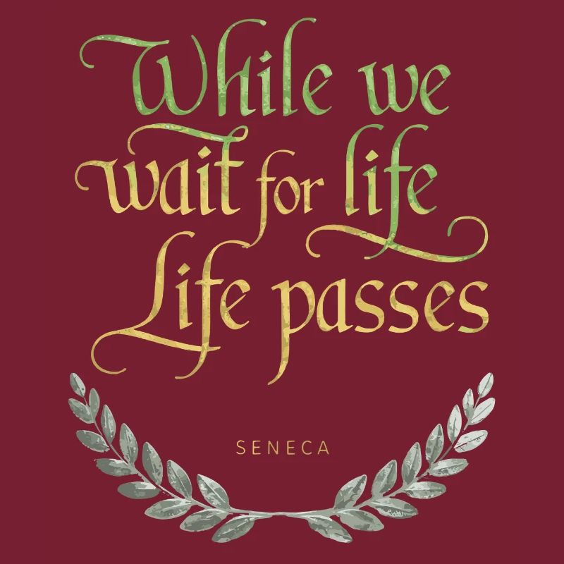 Seneca | While We Wait for Life, Life Passes