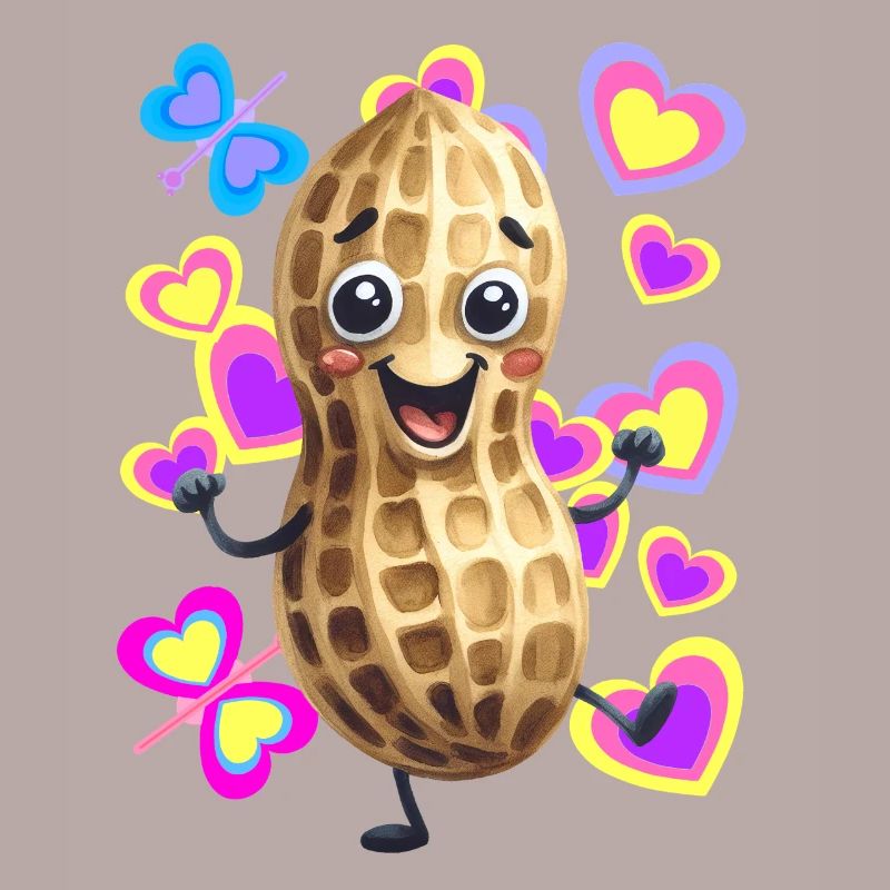 Peanut Spring Dance Dancing Peanuts Kids