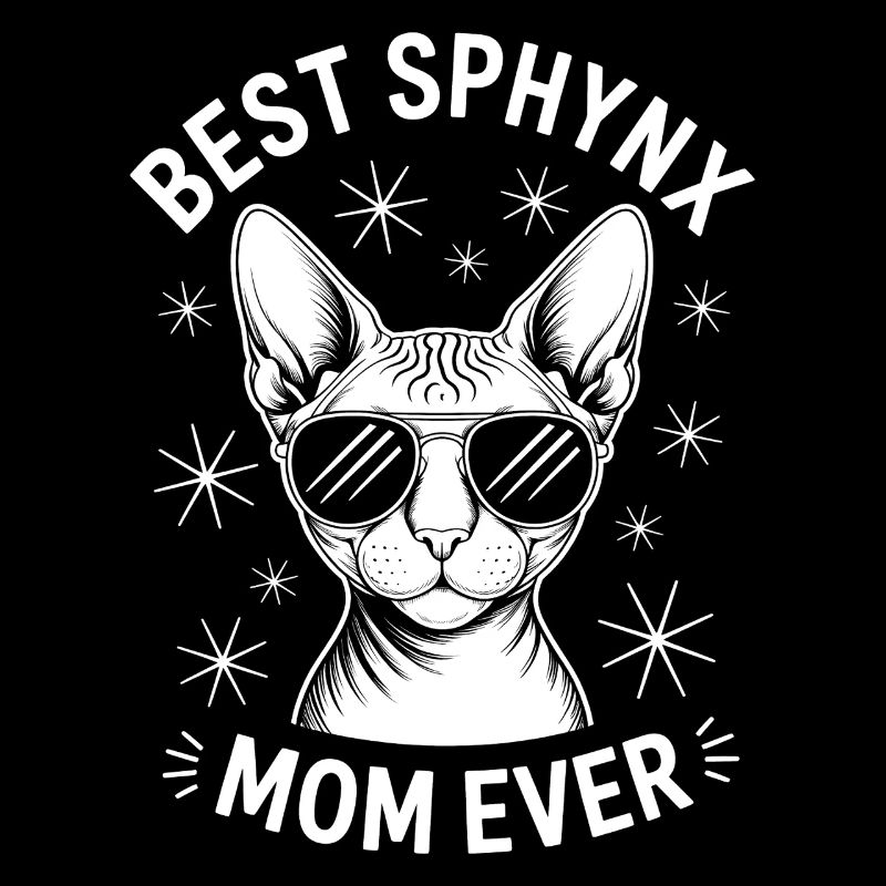Chat Sphynx Disant Drôle Chat Sphynx Cadeau