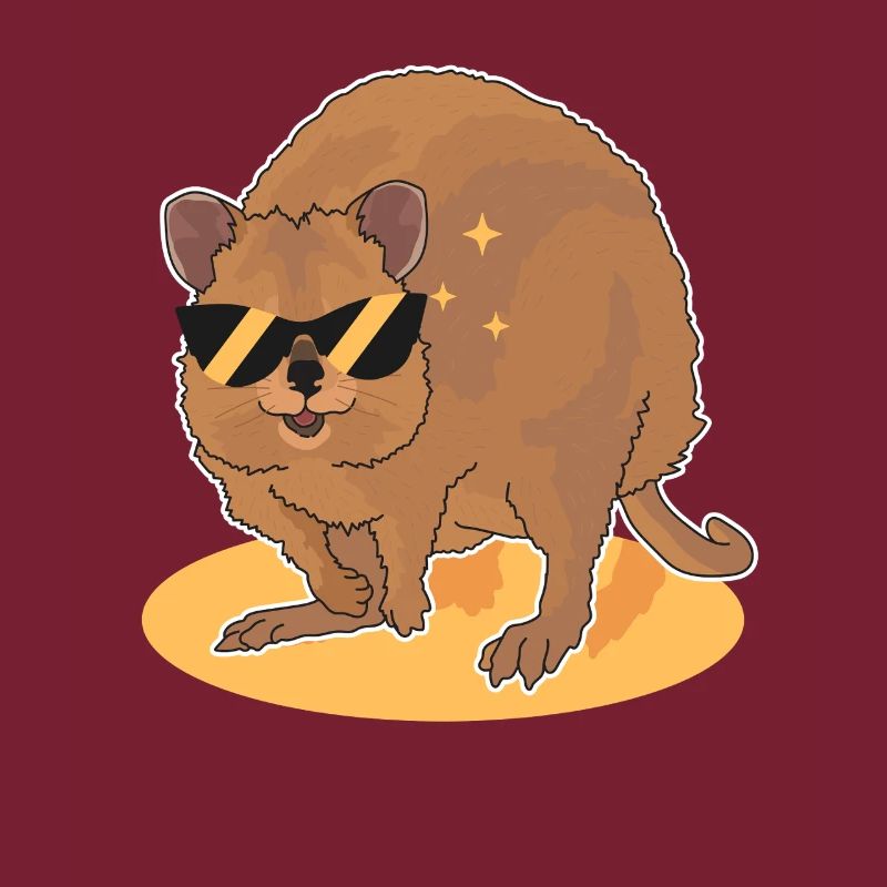 Cadeau de kangourous à queue courte Quokka