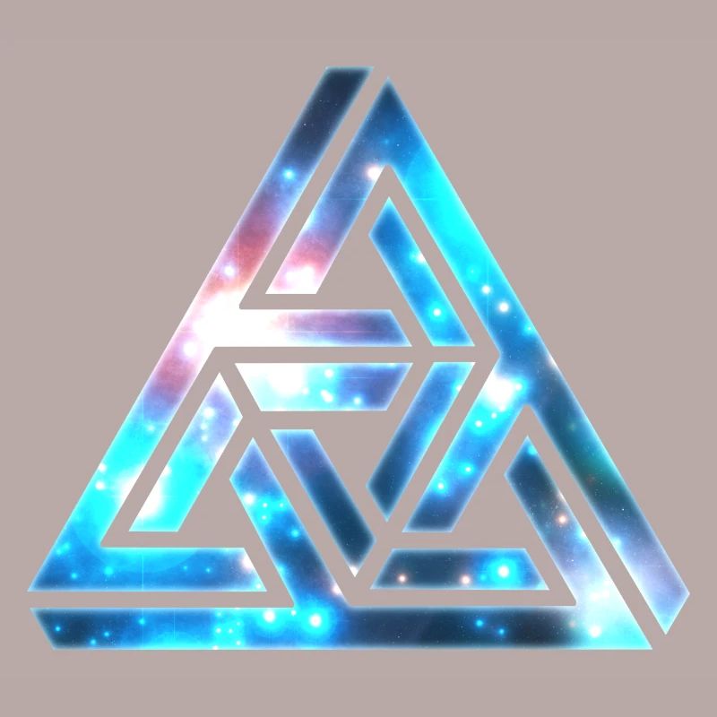 Optical Illusion, Impossible Triangle, 3D Shapes