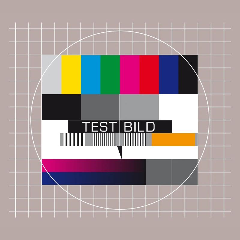 Image de test Télévision Écran Fermoir d’émission