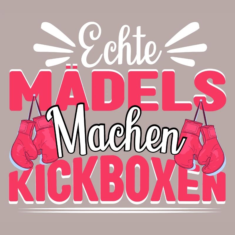 Kickboxen Kickboxerin Echte Mädels Kickboxen
