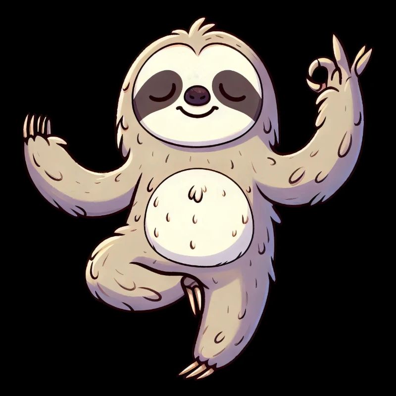 Sloth Yoga Meditation Autogenic Training