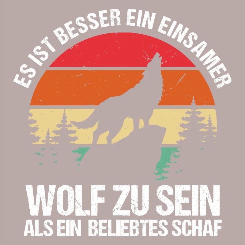 Besser Ein Einsamer Wolf Als Ein Beliebtes Schaf