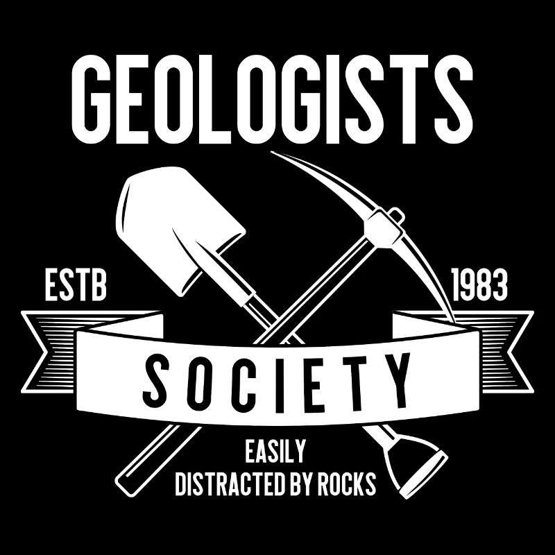 Geologists estb. 1983 Society easily distracted by