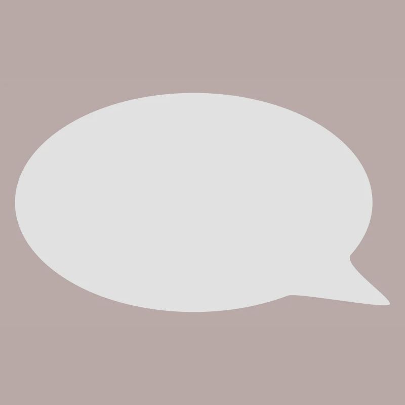 Sprechblase // Comic // Spruch machen // Aussage