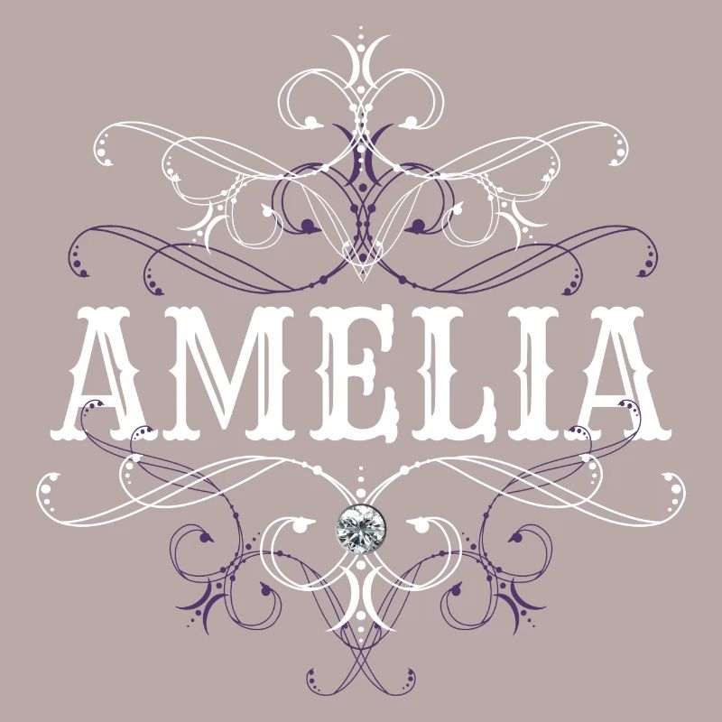 Amelia Surname First Name Personalized
