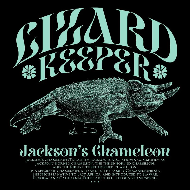 Jackson's Chamäleon Echsenhalter