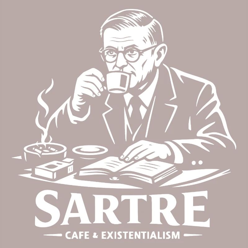 Sartre Café Existentialism