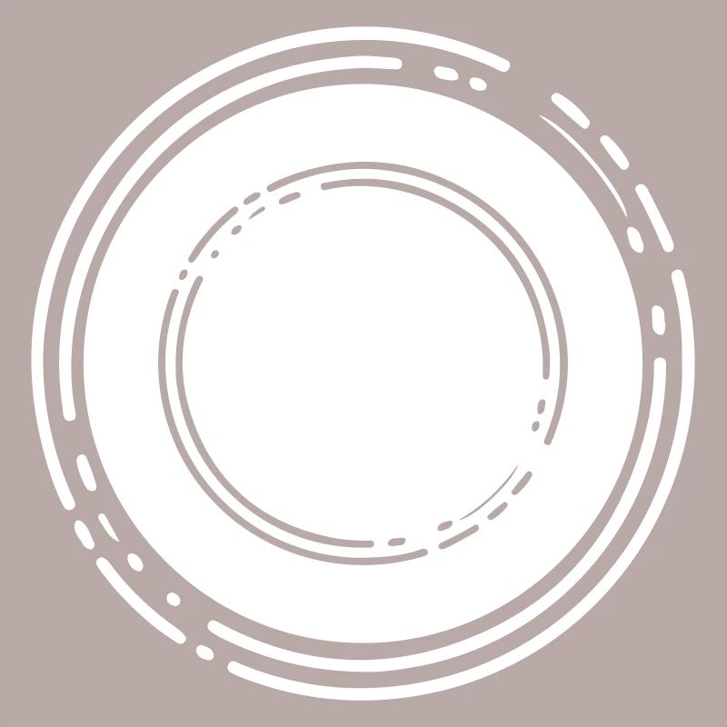 Circle empty symbol placeholder