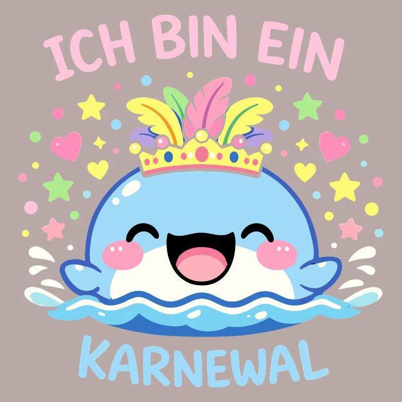 Ich bin ein Karnewal Karneval Fasching Geschenk