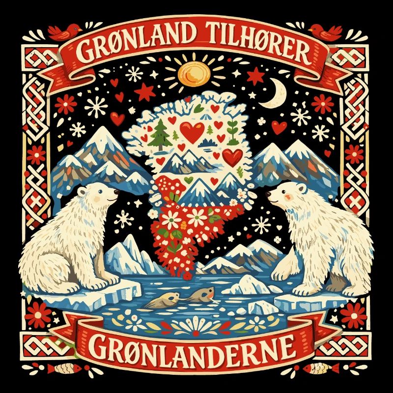 Greenland Independence Statement Gift Funny