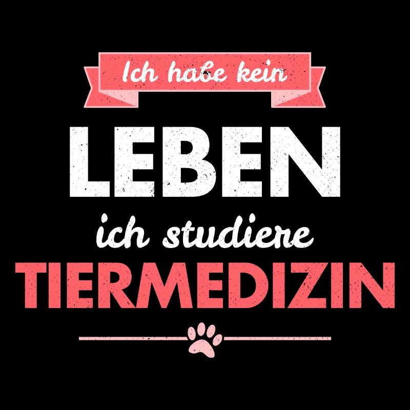 Tierarzt Student Kein Leben Geschenk Studium Uni
