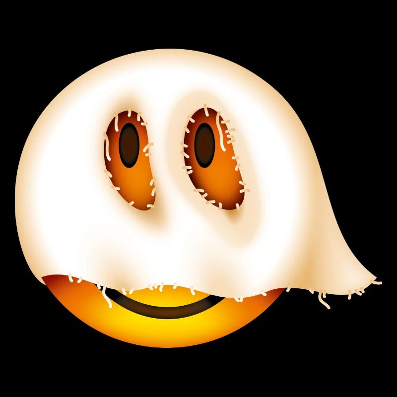 Smiley Halloween Ghost