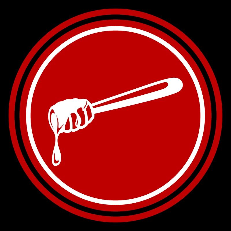 Stick chisel symbol beekeeper