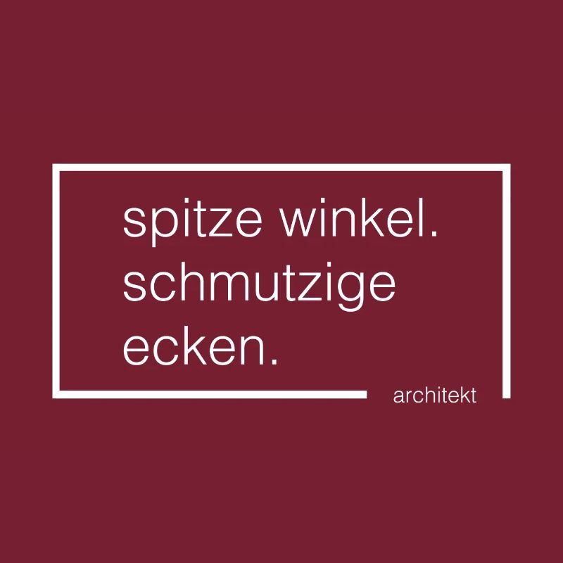 spitze winkel. schmutzige ecken.