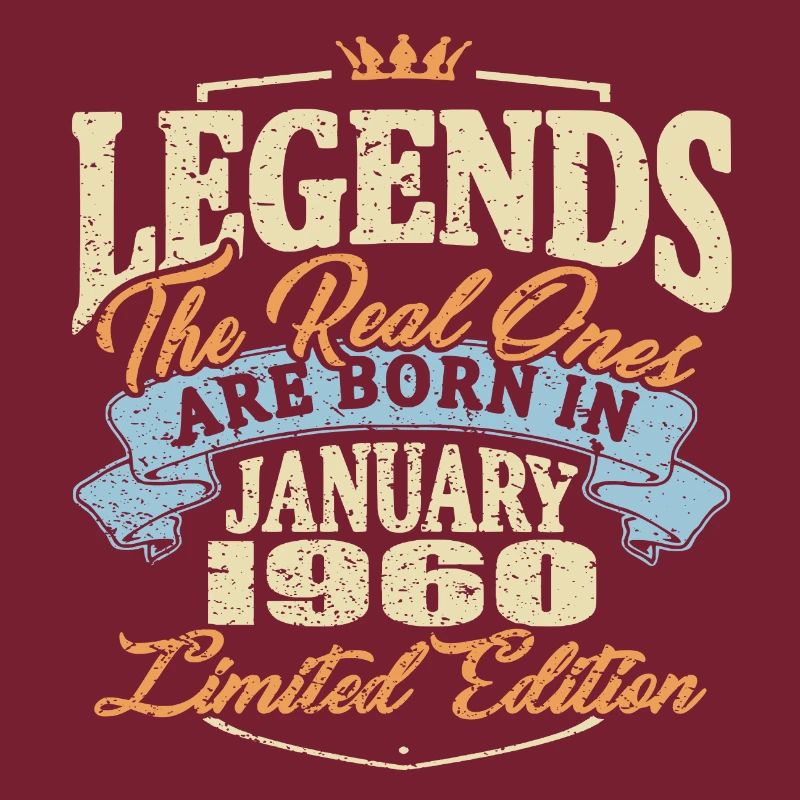 Echte Legenden werden im Januar 1960 geboren