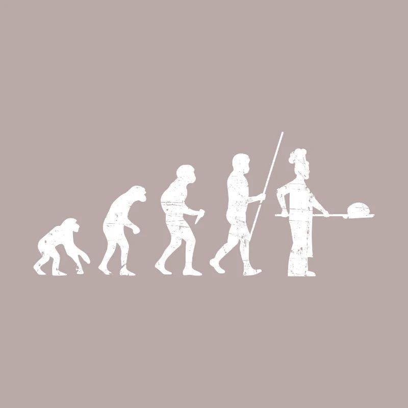 Bäcker Evolution Beruf Backen Lustiges Geschenk