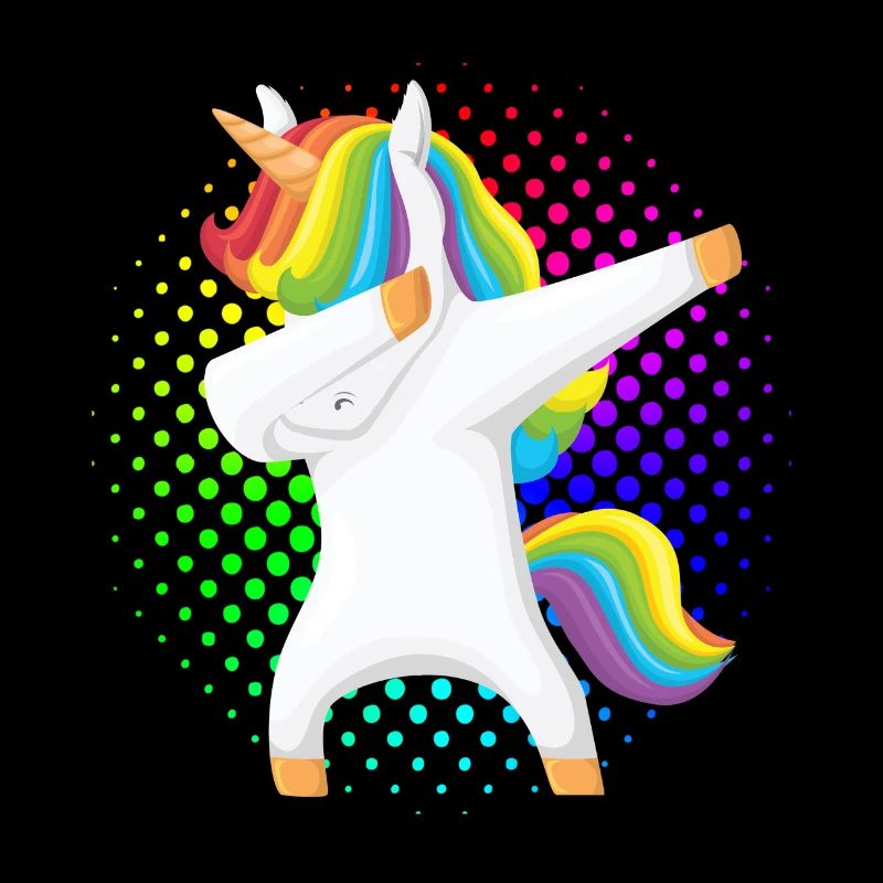 Dabbing Unicorn dabbendes Einhorn Dab Geschenkidee