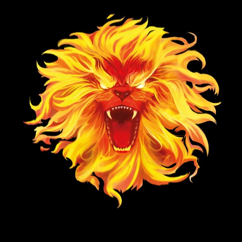 Lion's head fire lion