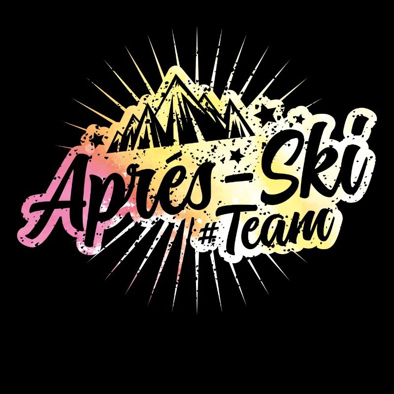 apres ski team berge bunt