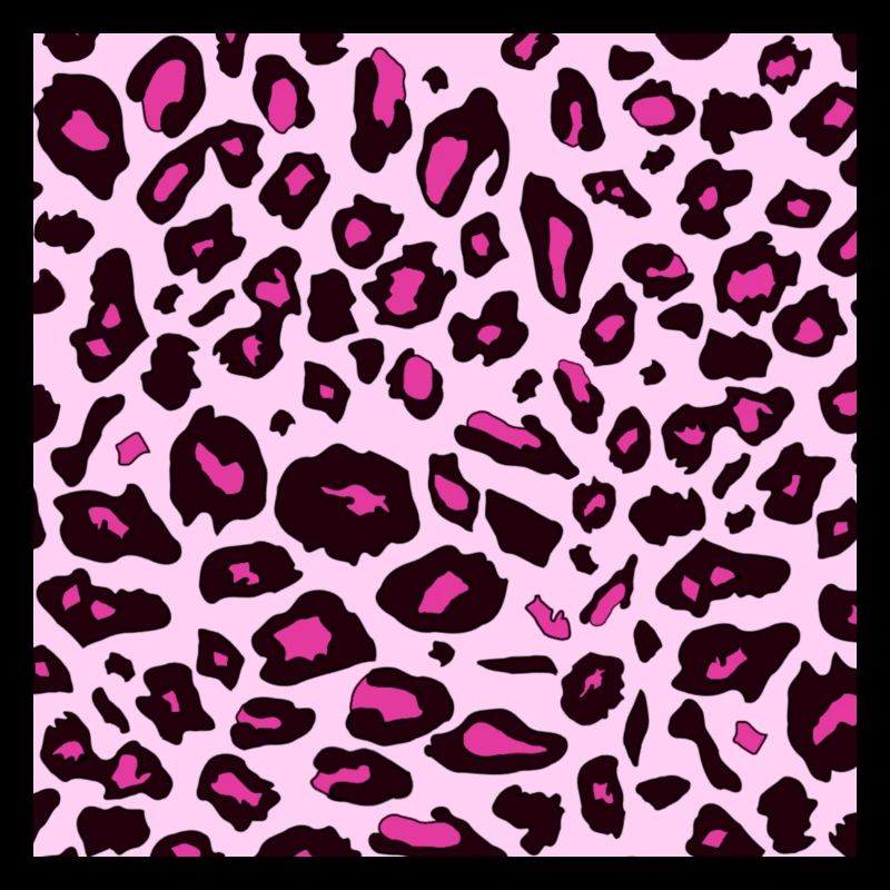 Pink Leopard print pattern - cheetah spots