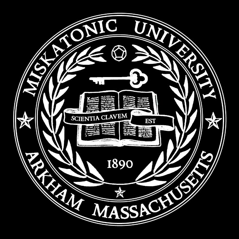Miskatonic University blanc