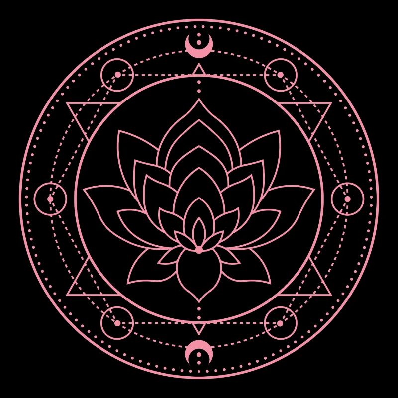 Lotus Moon Sacred Geometry