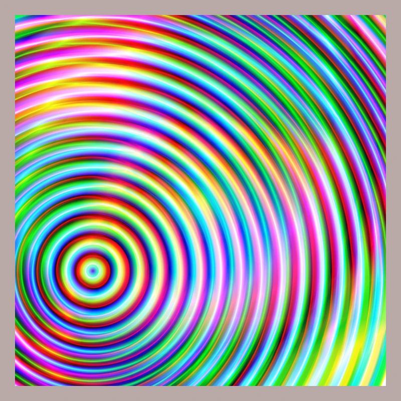Colored rounds 3d