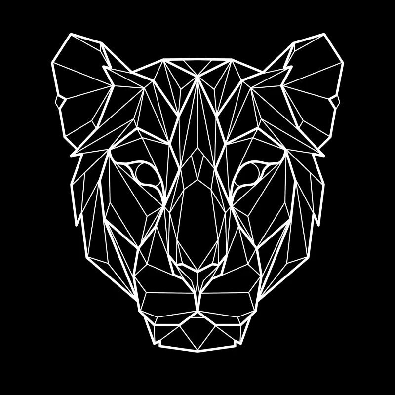 Geometric lioness