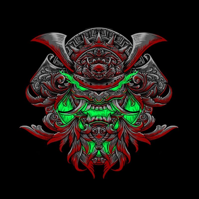 Samurai neon