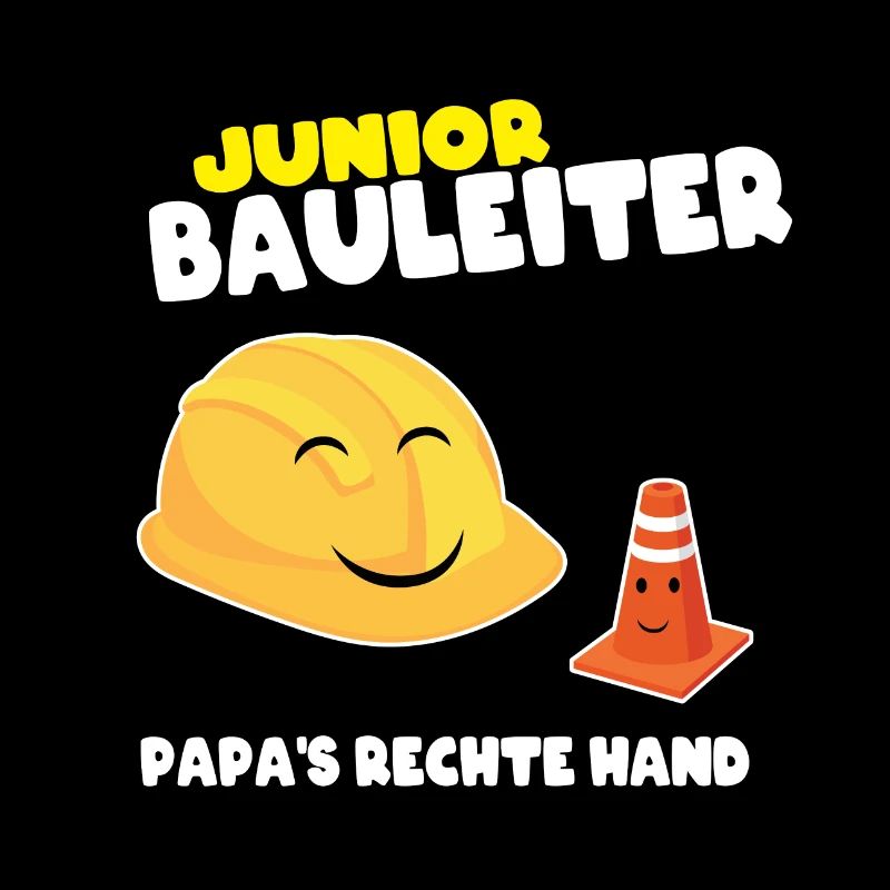 Junior Bauleiter Kinder Lustiger Spruch