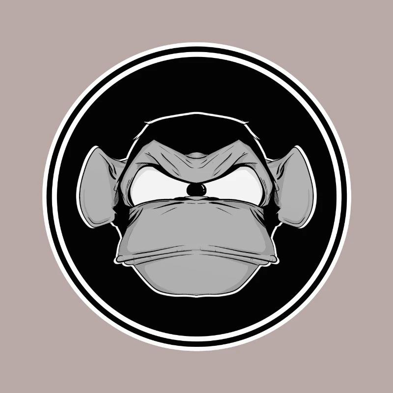 Chimpanzé Singe Drôle Comic Comicstyle Gaming