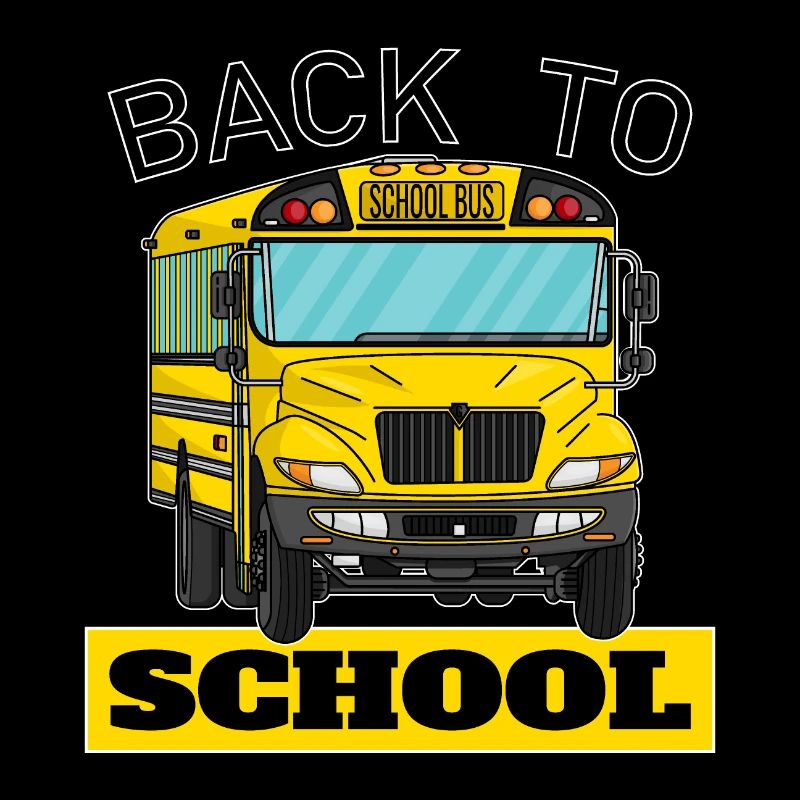 Back to school School start school bus